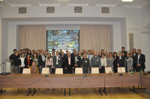 International Working Group supporting the creation of a Transboundary UNESCO Biosphere Reserve "Mura-Drava-Danube" in Budapest (HU), October 2011, © by Tanja Nikowitz/ WWF