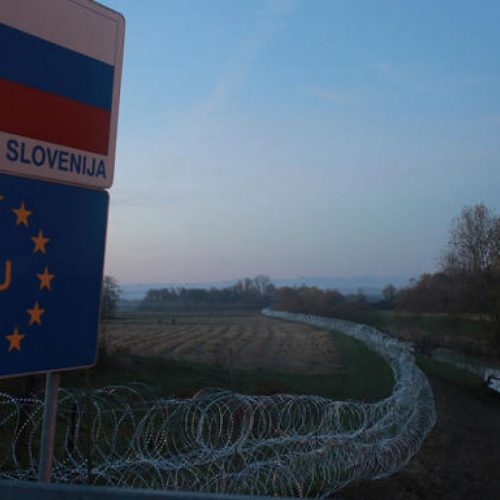 Razor wire fence, © by HINA/ Tomislav Pavlek/ tp