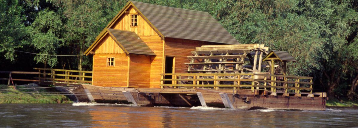 Wooden mill on Mura (Sl), © by Ecology in progress