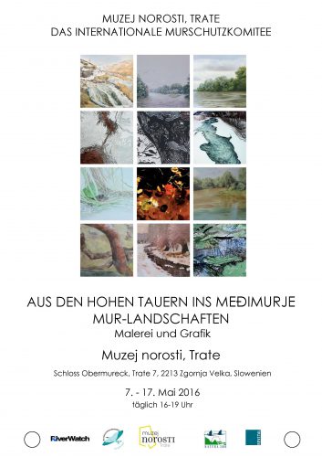 Poster Mura Exhibition German